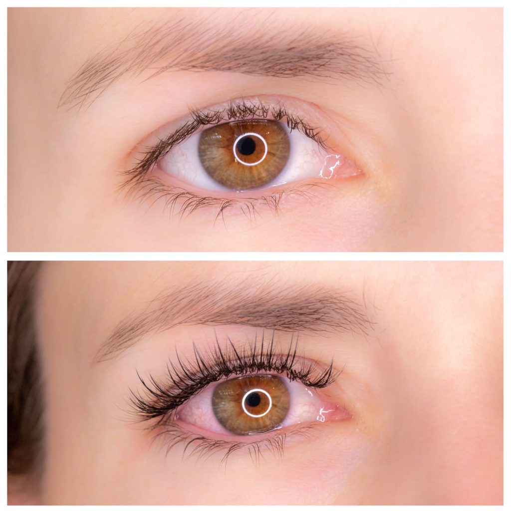 Natural Eyelash Extensions Gold Coast Results