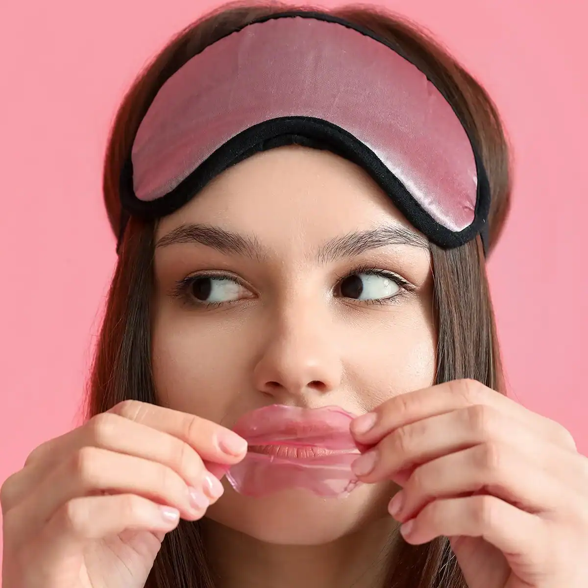 Hydrating collagen lip mask used during a Lash Spa appointment