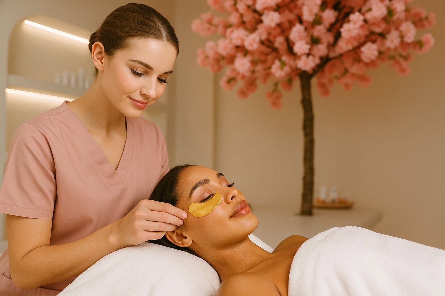 Luxury Lash Spa treatment detail