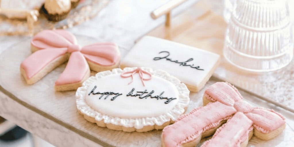 Kids spa party birthday cake on the Gold Coast