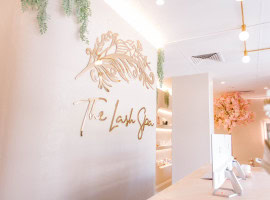 Luxury lash salon interior Varsity Lakes